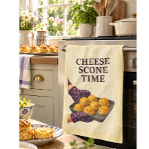 Käse-Scone-Teetuch Cottagecore Küchengeschenk