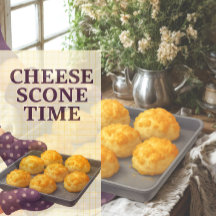 Käse-Scone-Zeit — Küchenhandtuch