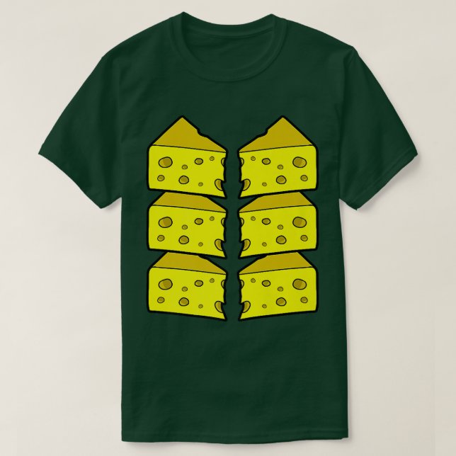 Käse Sixpack Premium T - Shirt (Design vorne)