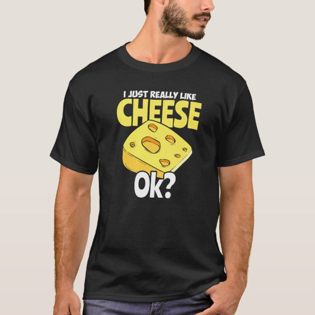 Käse Swiss Grilled Cheesy Cheddar T-Shirt (Vorderseite)