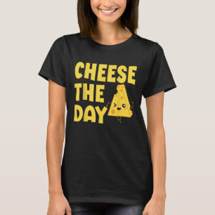 Käse The Day Cheesy Spaß Käse Pub T-Shirt