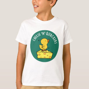 Käse und Hacker Funny Duck Pun T-Shirt