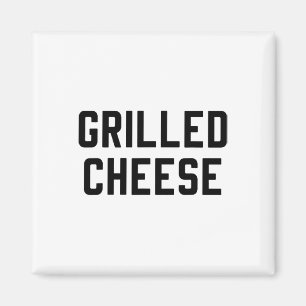 Käse und Tomatensuppe, gegrillt, entsprechende Kos Magnet