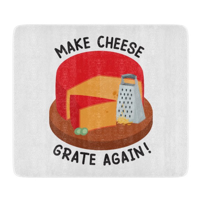 Käse wieder graten lassen schneidebrett (Vorderseite)