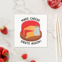 Käse wieder graten lassen serviette