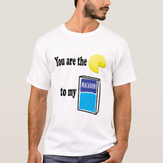 Käse zu meinem Makkaroni T-Shirt