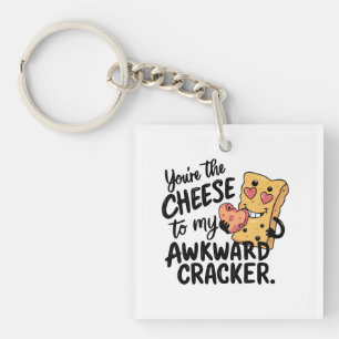 Käse zu My Awkward   Das sonnige und Niedliche Val Schlüsselanhänger