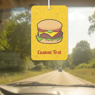 Käseburger Duftspender Autolufterfrischer