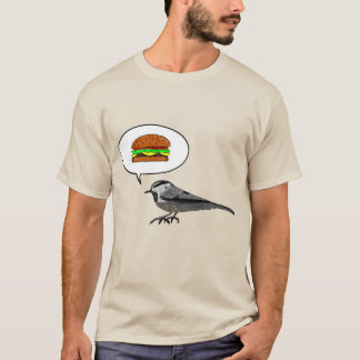 Käseeburger-Vogel: Chickadee T-Shirt