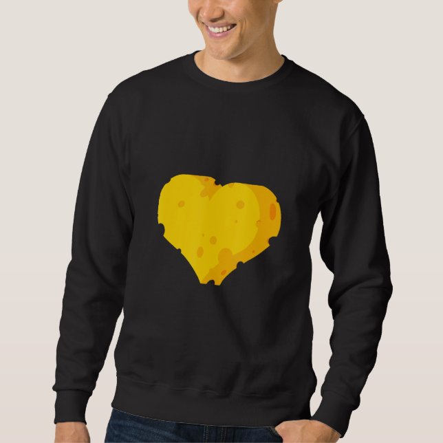 Käsefutter Sweatshirt (Vorderseite)