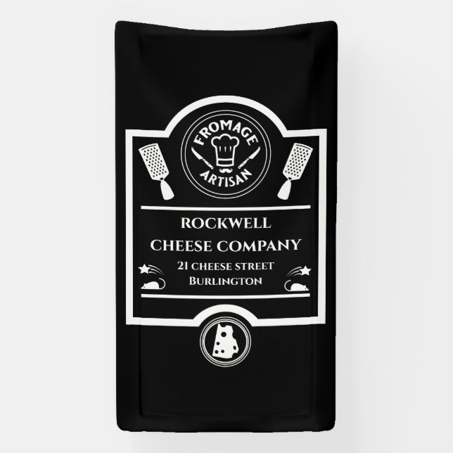 Käsehersteller Banner (Vertikal)