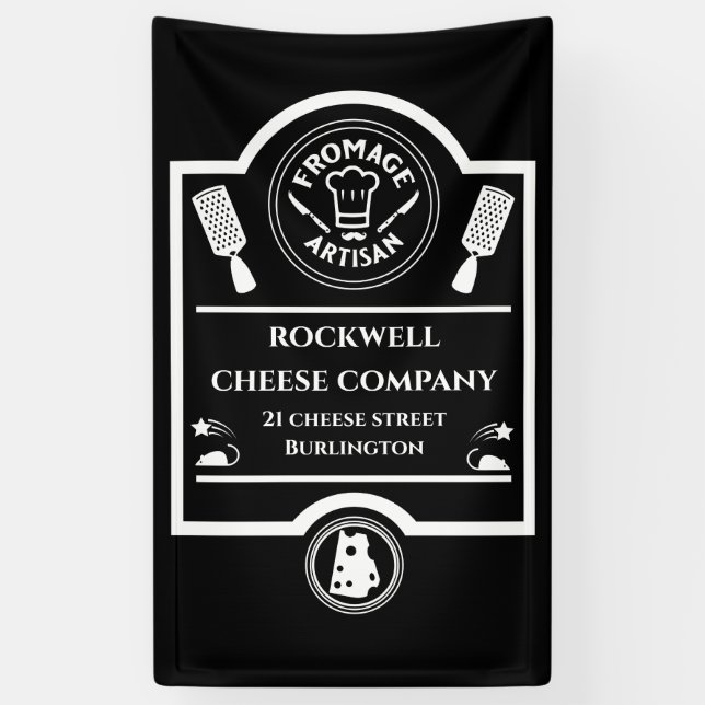 Käsehersteller Banner (Vertikal)