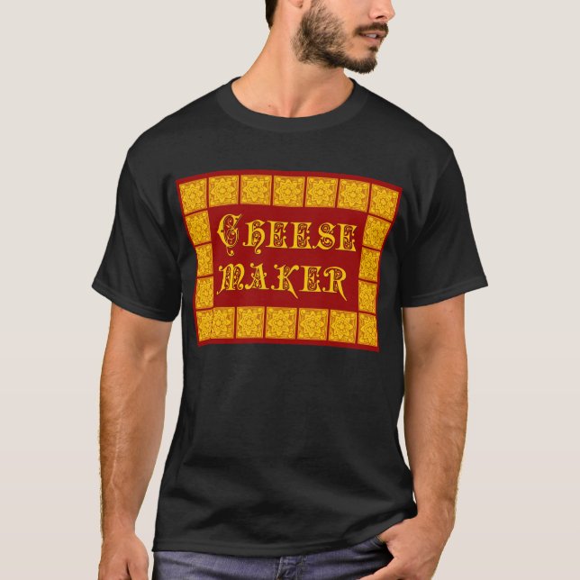 Käsehersteller-Koch-T-Shirt T-Shirt (Vorderseite)