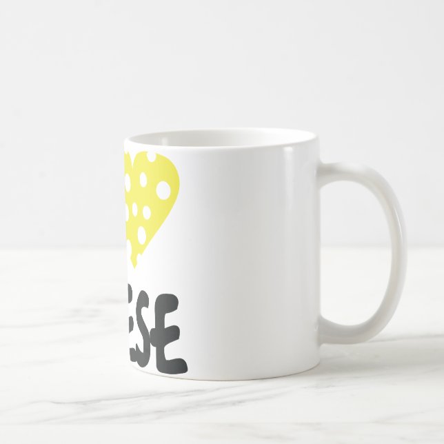 Käseikone der Liebe I Tasse (Rechts)