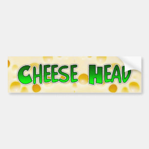 Käsekopf Wisconsin Spaß Autoaufkleber