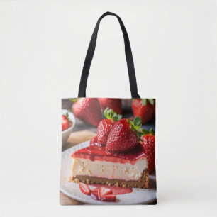 Käsekuchen Foodie Bäcker-Tragetasche