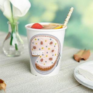 Käsekuchen Pappbecher