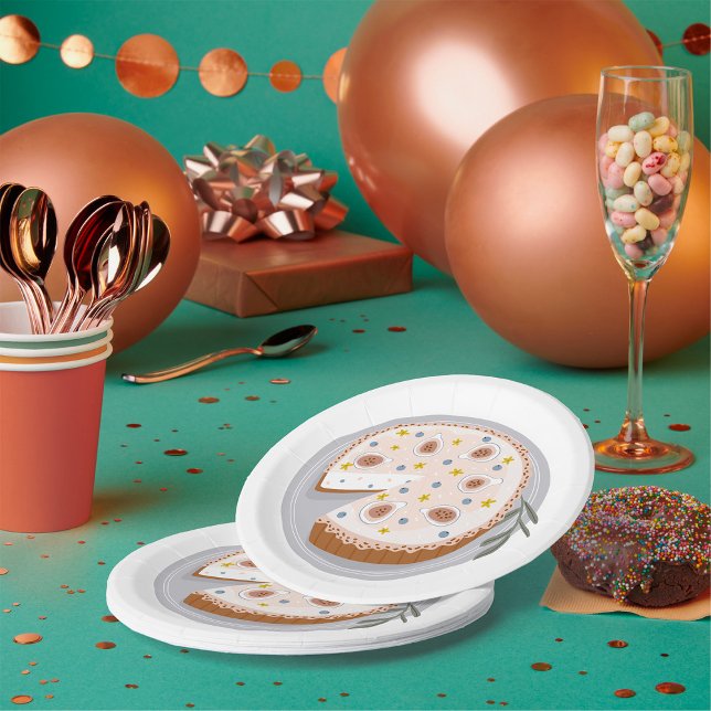 Käsekuchen Pappteller (Von Creator hochgeladen)