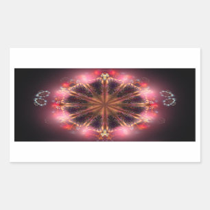 Käsekuchen Rechteckiger Aufkleber