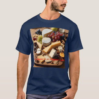 Käseliebhaber-Shirt Retro T-Shirt