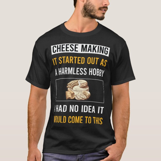Käsemaschinenkäse ohne schädliche Hobby T-Shirt (Vorderseite)