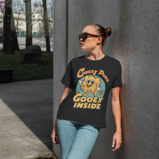 Käsepistolen machen mich zu einem Gooey-Inside-Fun Tri-Blend Shirt