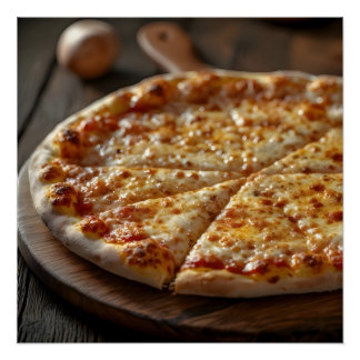Käsepizza Poster