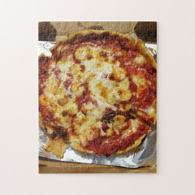 Käsepizza Puzzle (Vertikal)