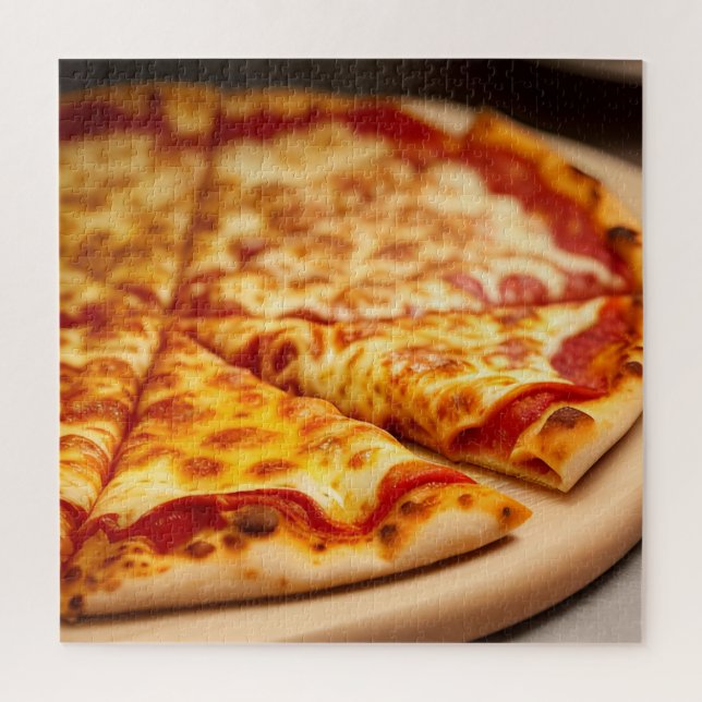 Käsepizza Puzzle (Vertikal)