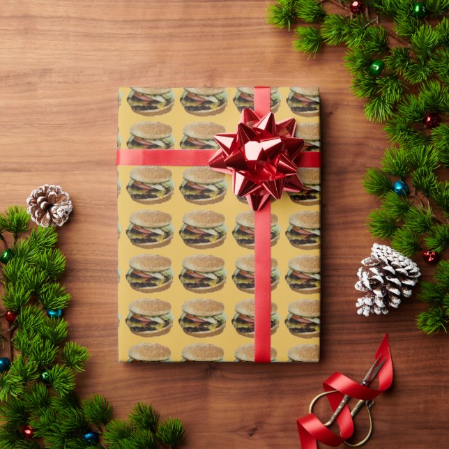 Käseseburgers Geschenkpapier (Feiertagsgeschenk)