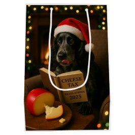 Käsesteuer Weihnachtsgeschenk - Cocker Spaniel Mittlere Geschenktüte