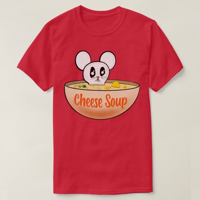 Käsesuppe T-Shirt (Design vorne)