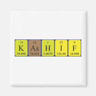 Kashif Periodenmagnet Magnet