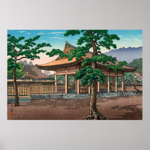 Kashihara Shrine von Tsuchiya Koitsu Poster