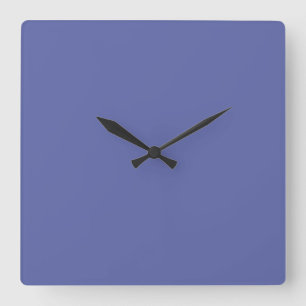 Kashmir Blue Quadratische Wanduhr