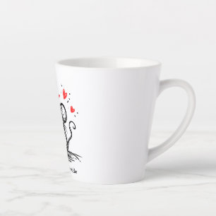 Käsige Liebesmaus Milchtasse