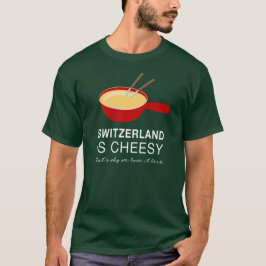 Käsiges lustiges Fondue-Party der Schweiz T-Shirt