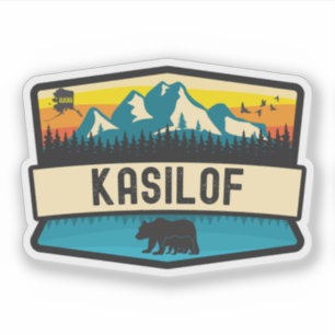 Kasilof, Alaska Aufkleber