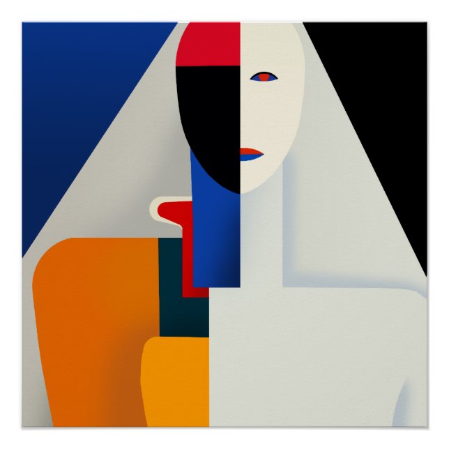 Kasimir Malewitsch, Frauen-Torso (1932) Poster (Vorderseite)