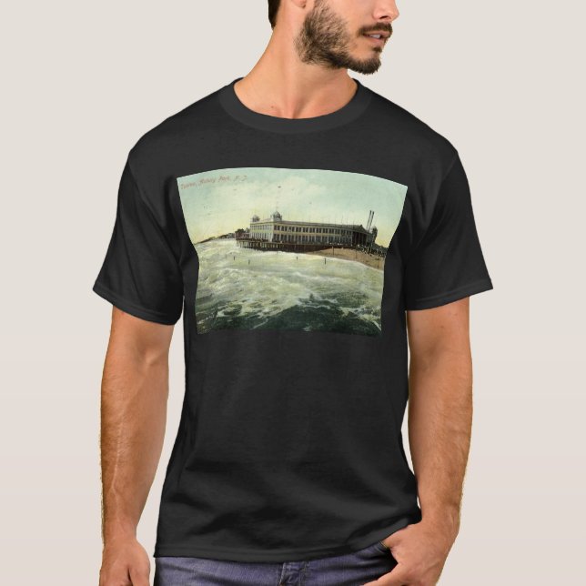 Kasino, Asbury Park NJ 1910 T-Shirt (Vorderseite)