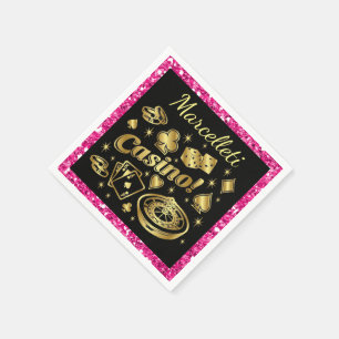 Kasino-Party-Servietten-Party-Waren Serviette