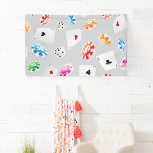 Kasino, Spielzubehör Muster 8 Banner