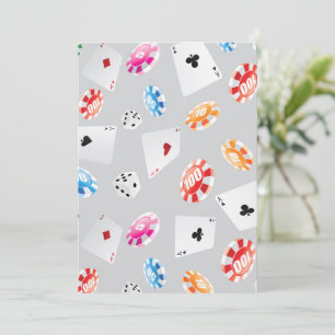 Kasino, Spielzubehör Muster 8 Dankeskarte