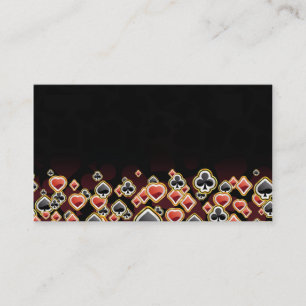 Kasino-Visitenkarte Visitenkarte