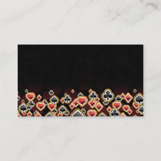 Kasino-Visitenkarte Visitenkarte