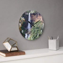 Kaskade der Natur an den Fitzroy Falls Große Wanduhr