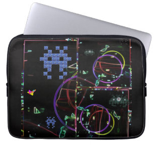 Kaskade elektronischer Spiele Laptopschutzhülle