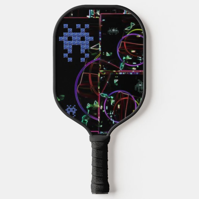 Kaskade elektronischer Spiele Pickleball Schläger (Vorderseite)