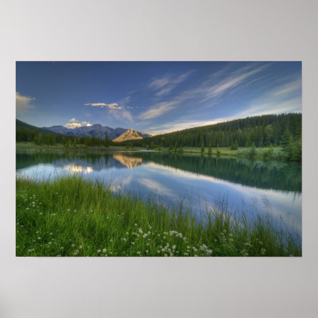 Kaskadenbecken Poster (Vorne)