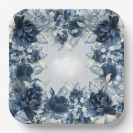 Kaskadierende Hochzeitsfeier Pappteller